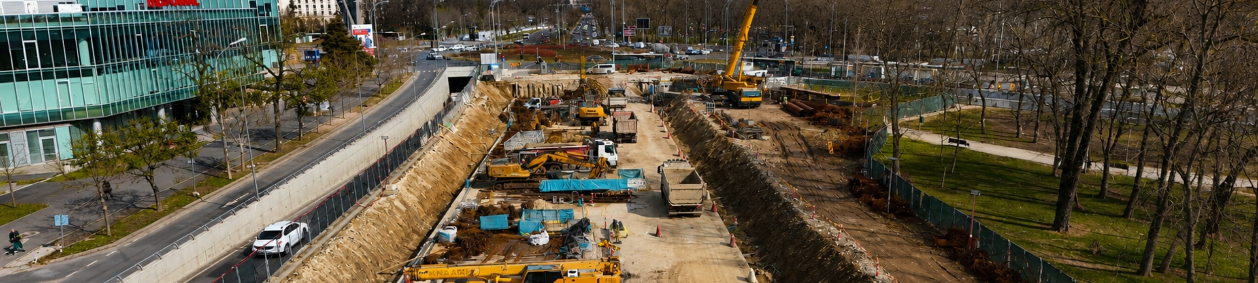 Design and Build of Civil Works for Lot 1.1: 1 Mai – Tokyo Bucharest International Airport Rail Access Link (Metro Line 6. 1 Mai – Otopeni)